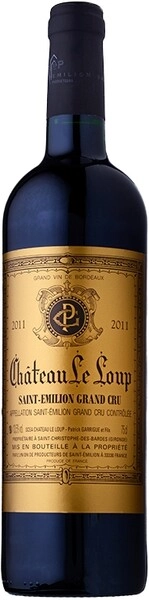 Вино Chateau Le Loup, Saint-Emilion Gran Cru AOC, 2011