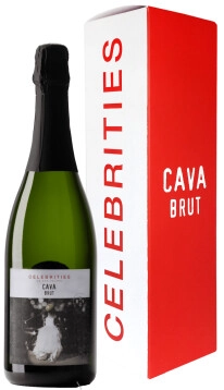 Игристое вино Bodegas San Valero, Celebrities Cava Brut DO, gift box