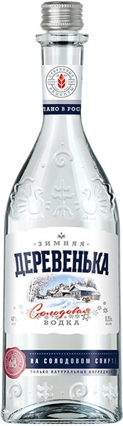 Водка Зимняя деревенька, 250 мл