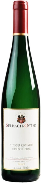 Вино Selbach-Oster, Zeltinger Sonnenuhr Riesling Auslese, 2017