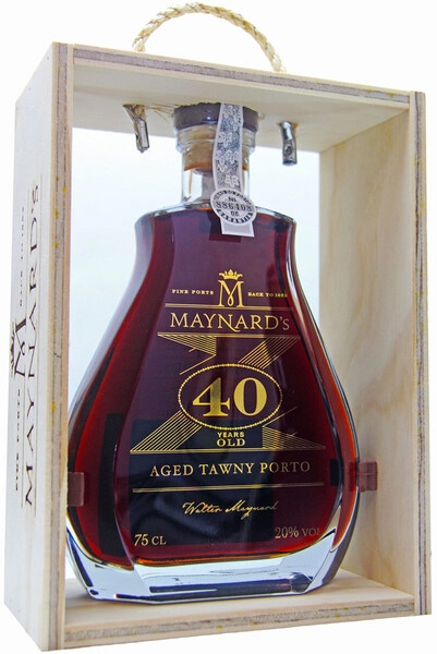 Портвейн Maynard's Tawny Porto 40 Years Old, wooden box