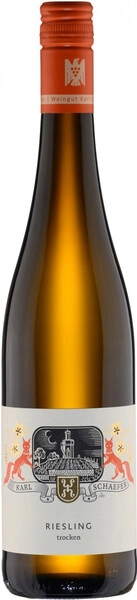 Вино Weingut Karl Schaefer, Riesling Trocken, 2023