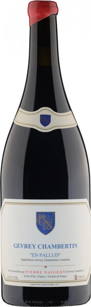 Вино Pierre Naigeon, Gevrey-Chambertin En Pallud AOC, 2018, 1.5 л