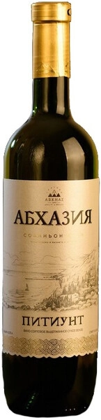 Вино Chateau Abkhaz, Abkhaziya Picunda Sauvignon Blanc, 2020