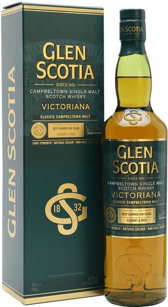 Виски Glen Scotia Victoriana (54,2%), gift box, 0.7 л