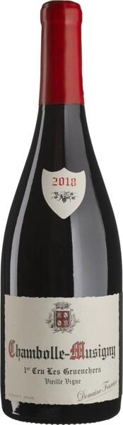 Вино Domaine Fourrier, Chambolle-Musigny 1er Cru Les Gruenchers Vieille Vigne AOC, 2018