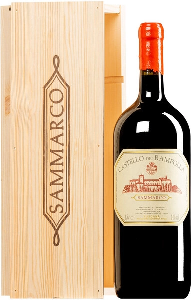 Вино Sammarco, Toscana IGT, 2019, wooden box, 1.5 л