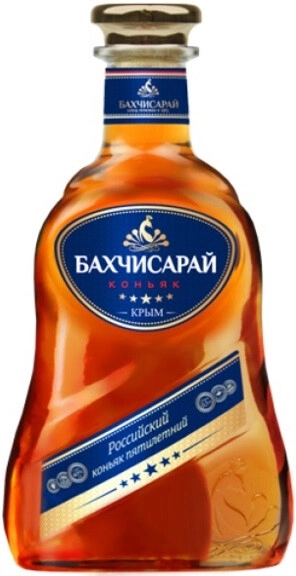 Коньяк Бахчисарай, 5 звезд, 0.5 л