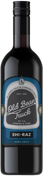 Вино d'Arenberg, Old Bean Truck Shiraz, 2022