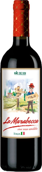 Вино Cantine Rasore, Rue de Vin La Marabecca Rosso Semidolce