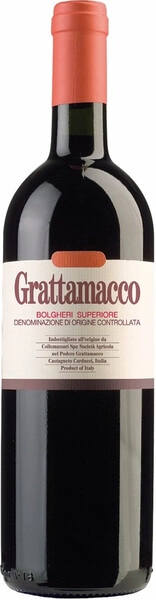 Вино Grattamacco Bolgheri Rosso Superiore DOC, 2019