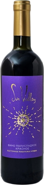 Вино Sun Valley Red Semi-Sweet