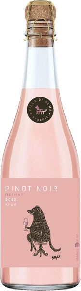 Игристое вино Villa di Alma, Pinot Noir Petnat, 2022