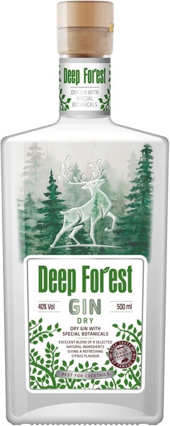 Джин Deep Forest Dry Gin, 0.5 л