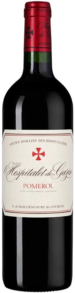 Вино "L'Hospitalet de Gazin", Pomerol AOC, 2016