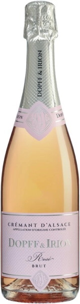Игристое вино Dopff & Irion, Cremant d'Alsace AOC Brut Rose, 2022
