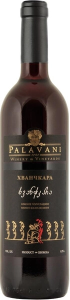 Вино Palavani, Khvanchkara, Etiqueta Negra