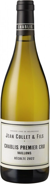 Вино Domaine Jean Collet et Fils, Chablis 1er Cru "Vaillons", 2022, 375 мл