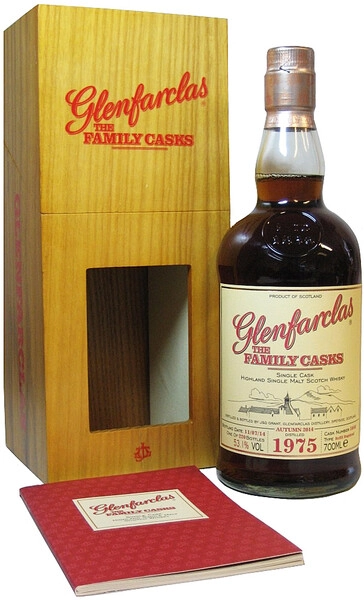 Виски Glenfarclas 1975 Family Casks (53,1%), in gift box, 0.7 л