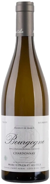 Вино Marc Colin et Fils, Bourgogne Chardonnay AOC, 2022