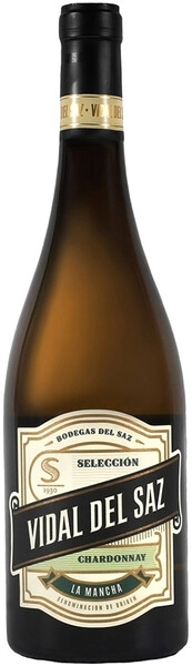 Вино Vidal del Saz Chardonnay, La Mancha DOP