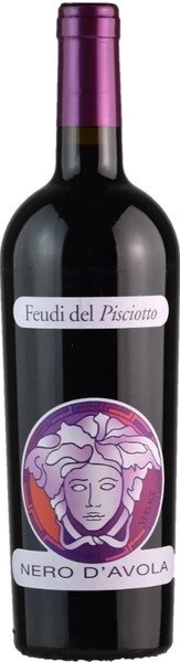 Вино Feudi del Pisciotto, Versace Nero d'Avola, Sicilia IGT, 2019