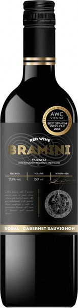 Вино Vicente Gandia, Bramini Bobal-Cabernet Sauvignon, Valencia DO