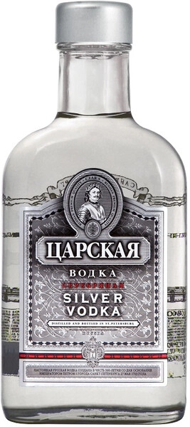 Водка "Царская" Серебряная, 250 мл