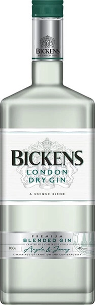 Джин Bickens London Dry Gin, 1 л