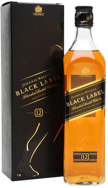 Виски Black Label, gift box, 0.75 л