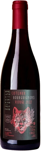 Вино Chapuis et Chapuis, Coteaux Bourguignons Rouge, 2022