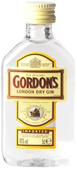 Джин "Gordon's" London Dry (40%), 50 мл
