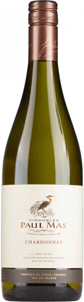 Вино Paul Mas Chardonnay, Pays d'Oc IGP, 2023