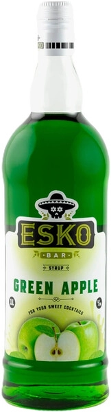 Сироп Esko Bar, Green Apple, 1 л