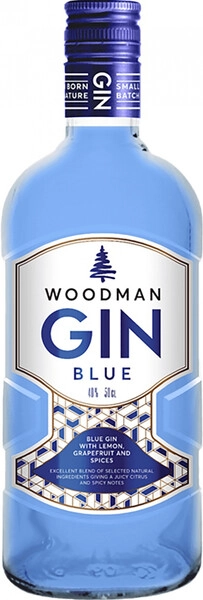 Джин Woodman Blue, 0.5 л
