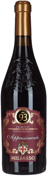 Вино Angelo Rocca e Figli, Miliasso Appassimento, Piemonte DOC Rosso Passito, 2020