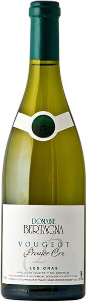 Вино Domaine Bertagna, Vougeot Blanc 1-er Cru Les Cras, 2018, 1.5 л