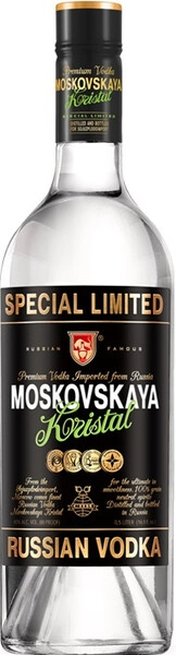 Водка Kristall, Moskovskaya Kristal, 0.5 л