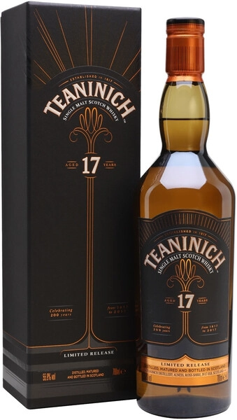Виски Diageo, Teaninich 17 Year Old, gift box, 0.7 л