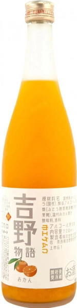 Ликер Yoshino Monogatari Standart Wenshu Mikan Mandarine, 720 мл