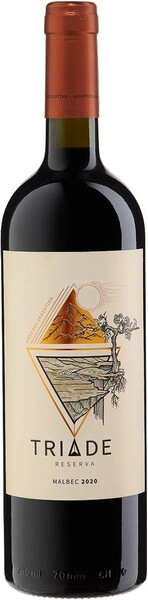 Вино Los Haroldos, Triade Malbec Reserva, 2020