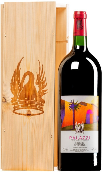 Вино Tenuta di Trinoro, Palazzi, Toscana IGT, 2014, wooden box, 1.5 л