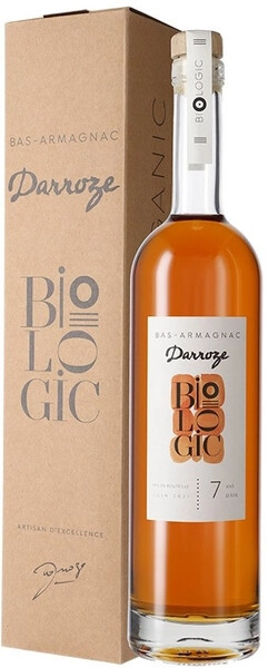 Арманьяк Darroze, Biologic 7 ans d'age, Bas-Armagnac AOC, gift box, 0.7 л