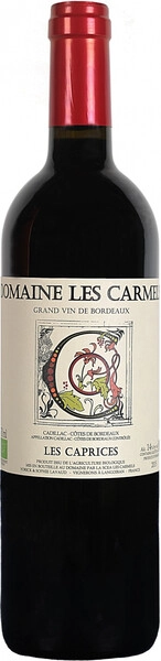 Вино Domaine Les Carmels, "Les Caprices", Cadillac-Cotes de Bordeaux AOC, 2021