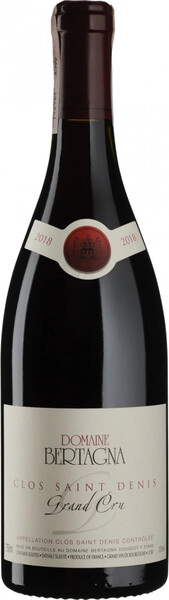 Вино Domaine Bertagna, Clos St. Denis Grand Cru, 2018, 1.5 л