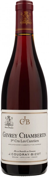 Вино J.Coudray-Bizot, Gevrey-Chambertin 1-er Cru Les Cazetiers AOC, 2009