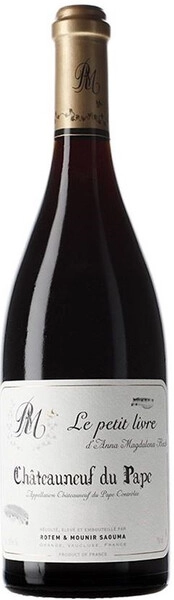 Вино Rotem & Mounir Saouma, Chateauneuf-du-Pape Le Petit Livre AOC, 2019