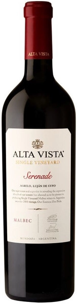 Вино Alta Vista, Single Vineyard Serenade Malbec, 2020