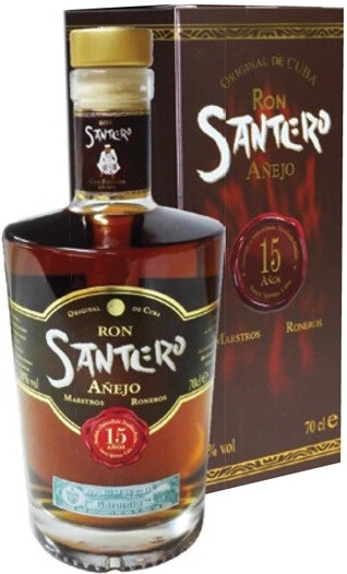 Ром Santero 15 Anos, gift box, 0.7 л