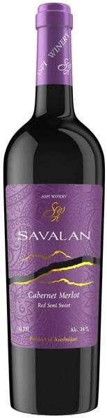 Вино Savalan Cabernet-Merlot, 2024
